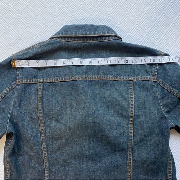 J. CREW Woman’s Jean Jacket, Size Large - Picture 6 of 9